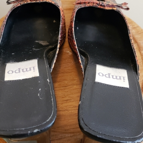 Impo Snakeskin Mules - Picture 8 of 8